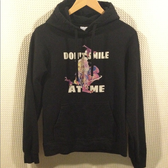 💎2xHP💎 Billie Eilish | Don’t Smile At Me Hoodie | 💎RARE💎 - Picture 6 of 6